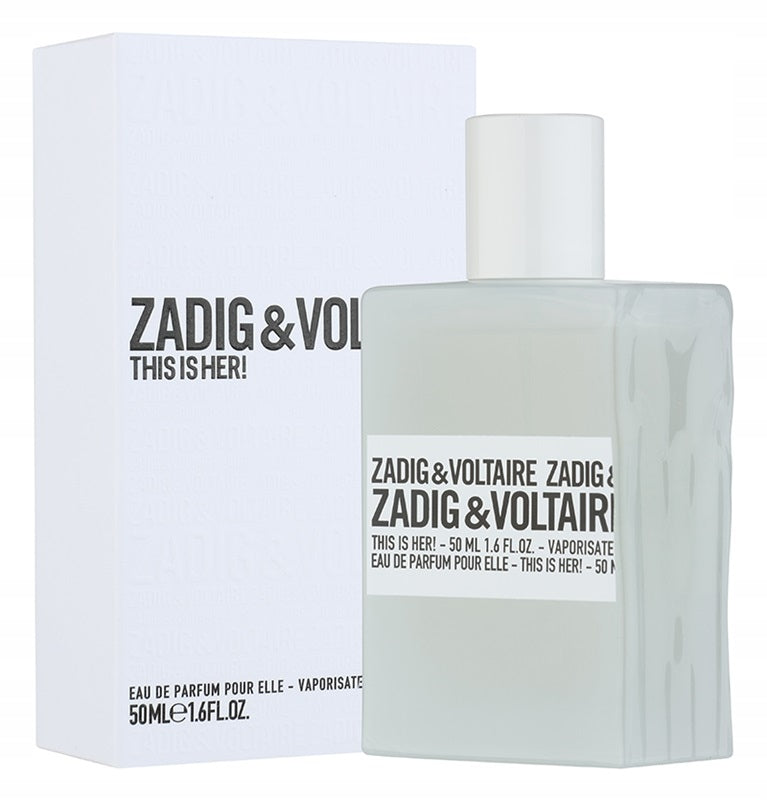 ZADIG & VOLTAIRE Perfumed Water This Is Her! 50ml Brand Zadig&Voltaire