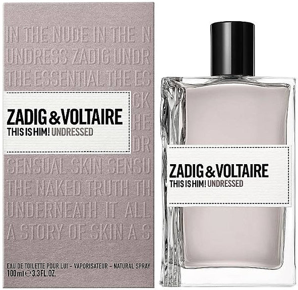 ZADIG & VOLTAIRE THIS IS HIM! UNDRESSED EDT 100ML ORIGINAL