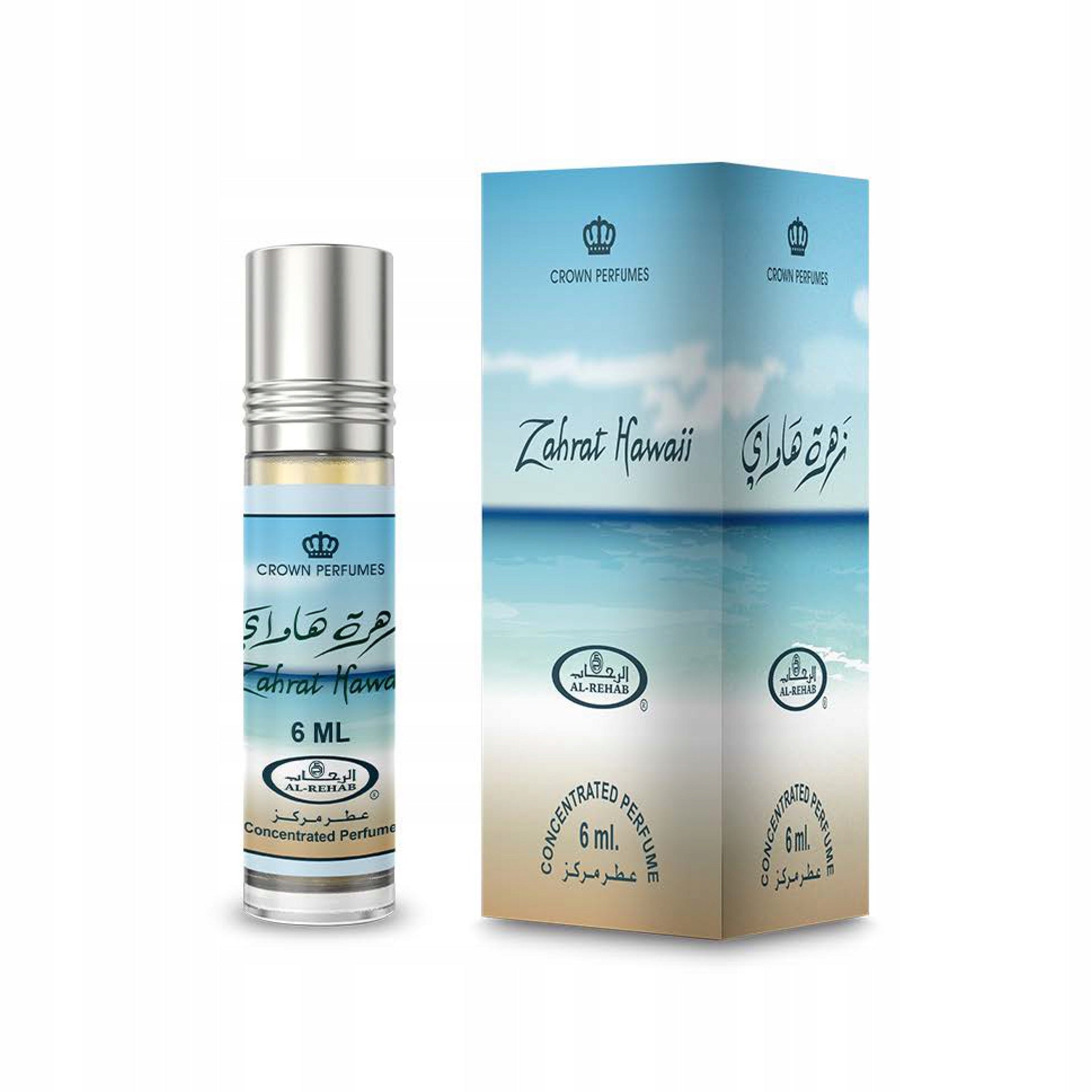 ZAHRAT HAWAII ARABIC PERFUME IN FRUIT OIL SUMMER SWEET 6ml AL REHAB Packaging status original