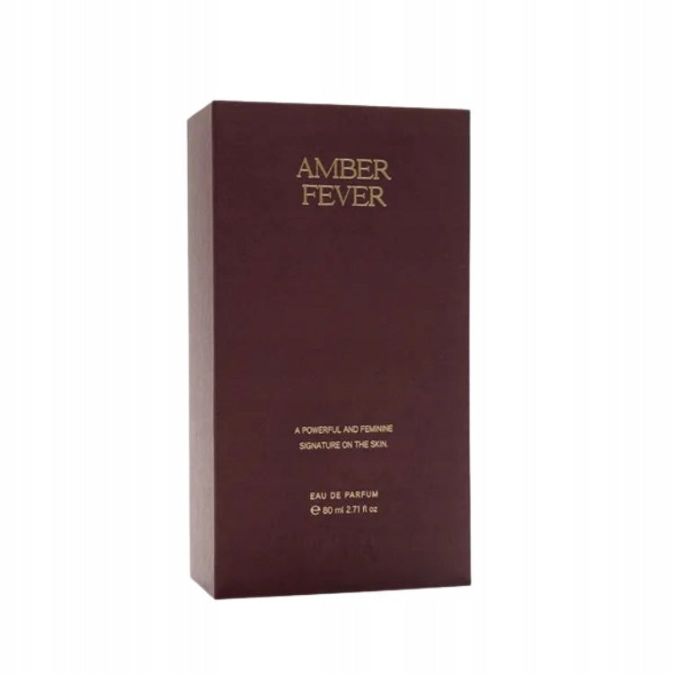 ZARA AMBER FEVER 80 ml EDP fragrance for women Packaging status original