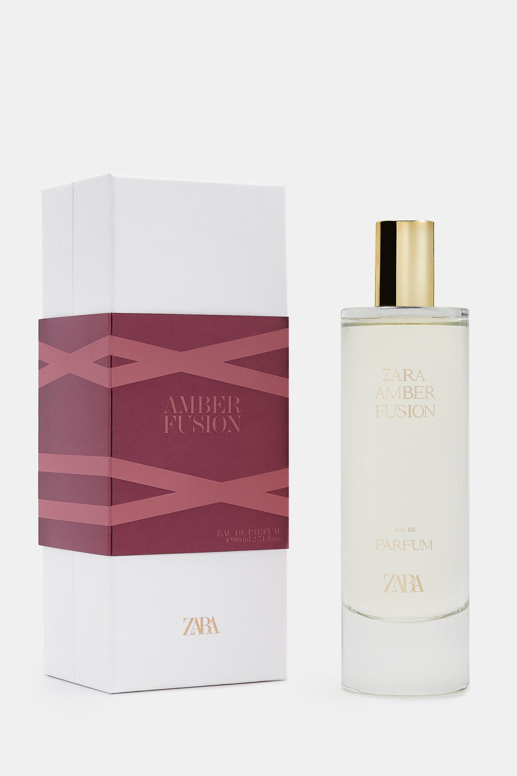 ZARA AMBER FUSION 80 ML FOR HER PERFUME ZARA AMBER FUSION