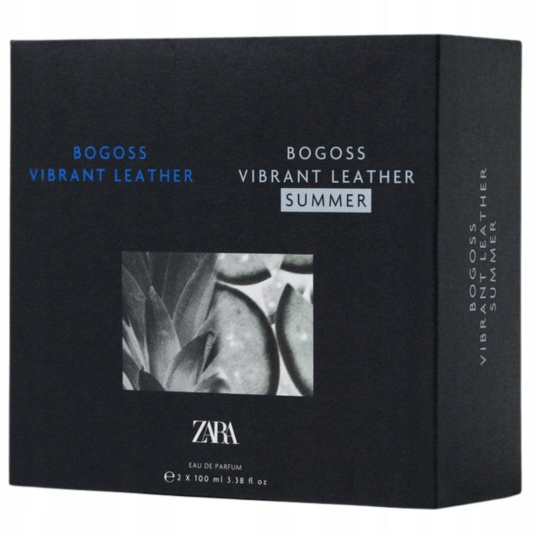ZARA BOGOSS VIBRANT LEATHER & SUMMER SET 2 x 100 ML Brand ZARA