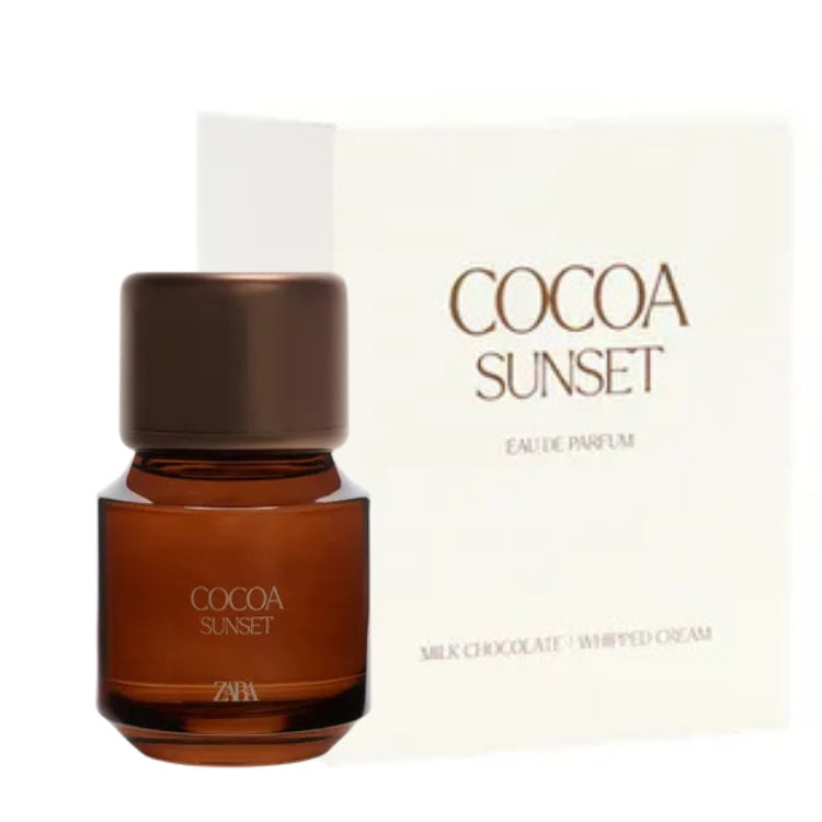 ZARA COCOA SUNSET 50ml EDP WOMEN'S PERFUME for travel to handbag