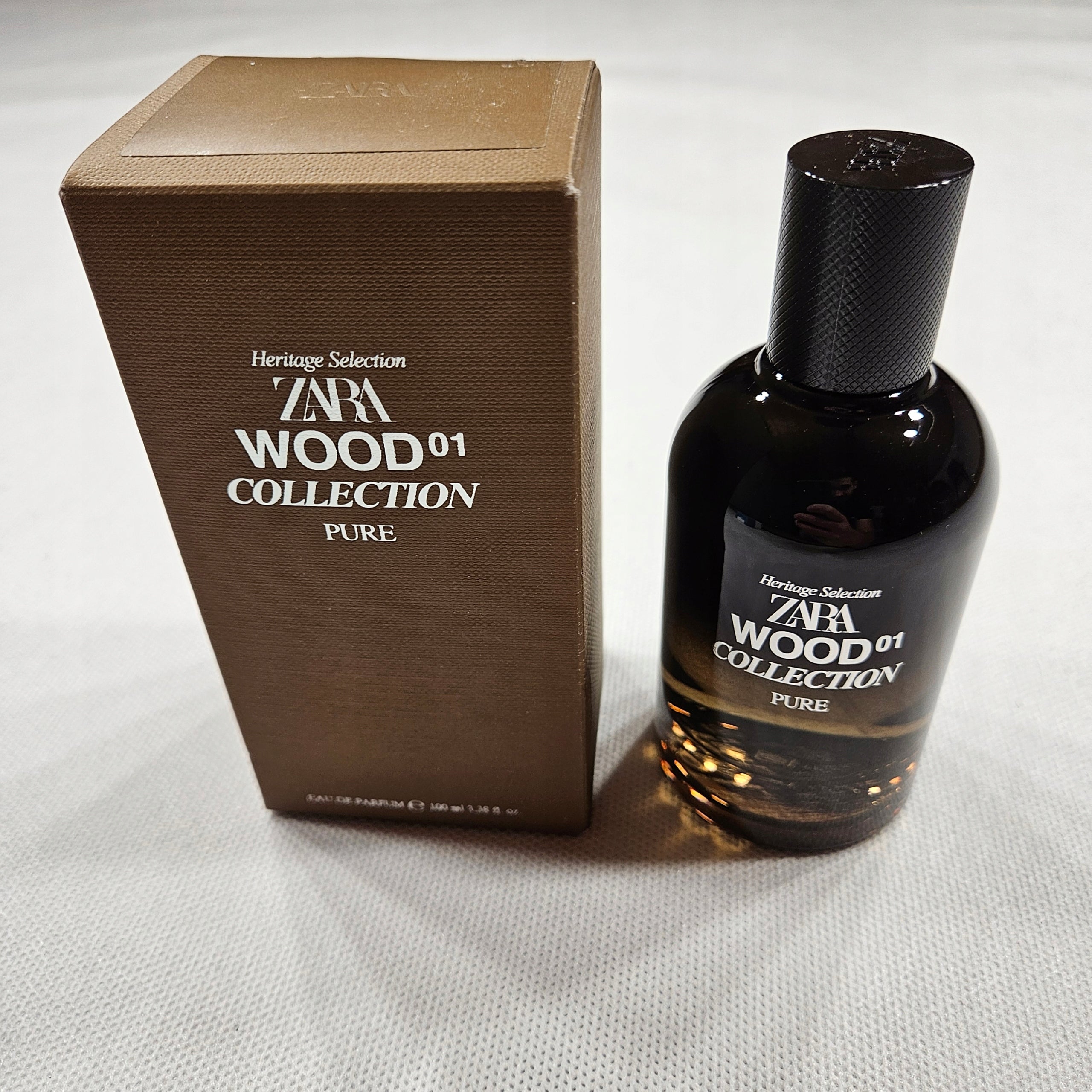 ZARA EAU DE PARFUM WOOD 01 PURE 100ml Packaging status original