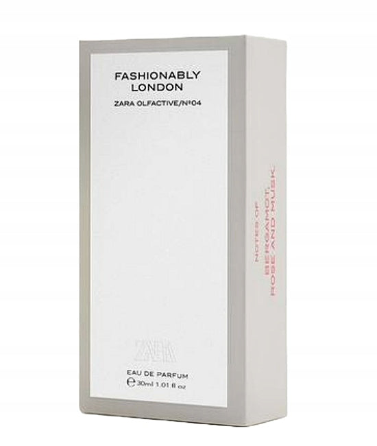 ZARA FASHIONABLY LONDON 30ml Manufacturer code 0110/781/999
