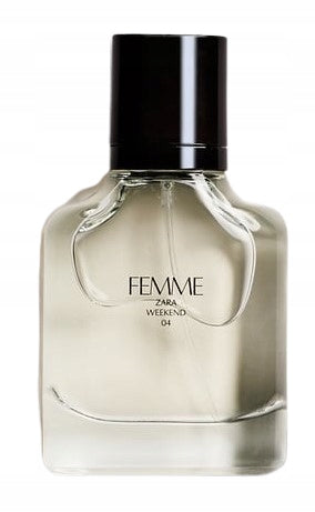 ZARA FEMME 30ml WEEKEND COLLECTION FRAGRANCE FOR WOMEN Packaging status original