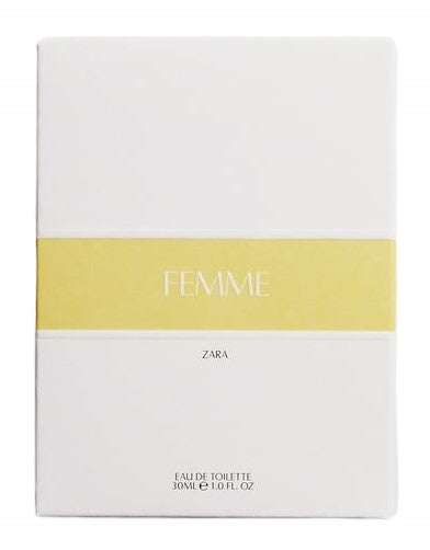 ZARA FEMME 30ml WEEKEND COLLECTION FRAGRANCE FOR WOMEN