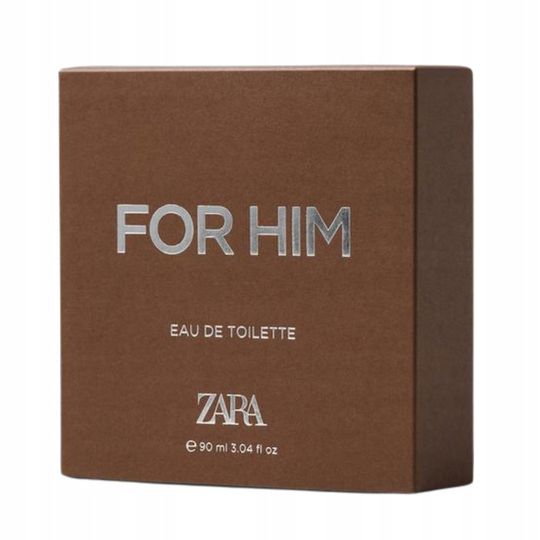ZARA FOR HIM 90 ml EDT eau de toilette male NEW ELEGANT BOTTLE Packaging status original