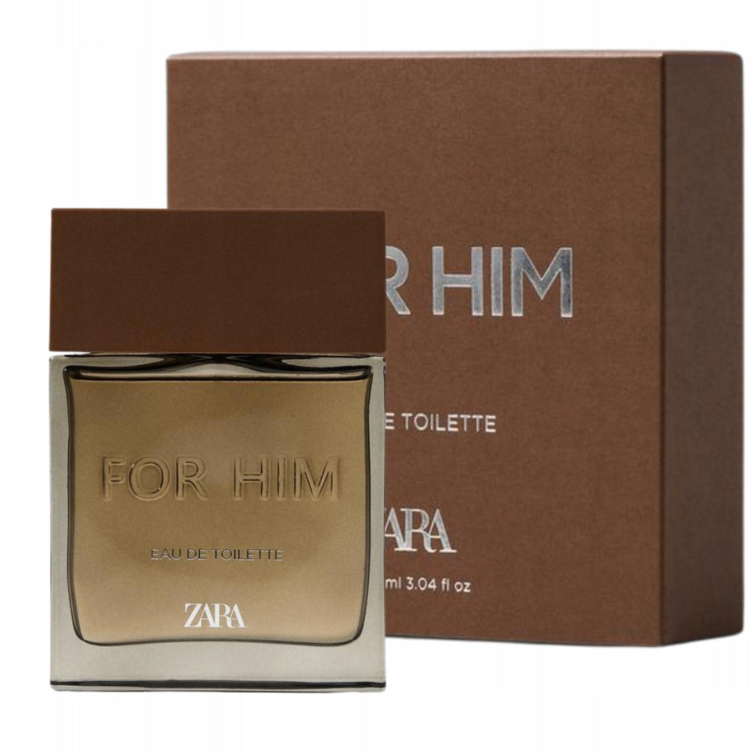 ZARA FOR HIM 90 ml EDT eau de toilette male NEW ELEGANT BOTTLE