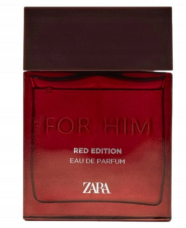 ZARA FOR HIM RED EDITION 90ML original carton
