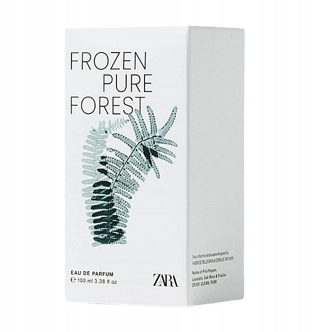 ZARA FROZEN PURE FOREST 100 ML MEN'S PERFUME Packaging status original