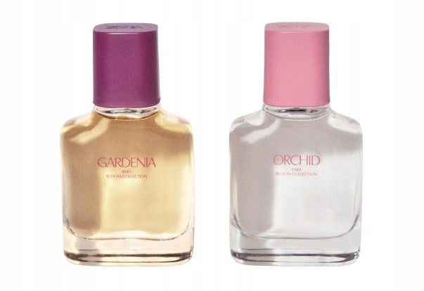 ZARA GARDENIA and ORCHID 2x30ml WOMEN'S PERFUME SET Packaging status original
