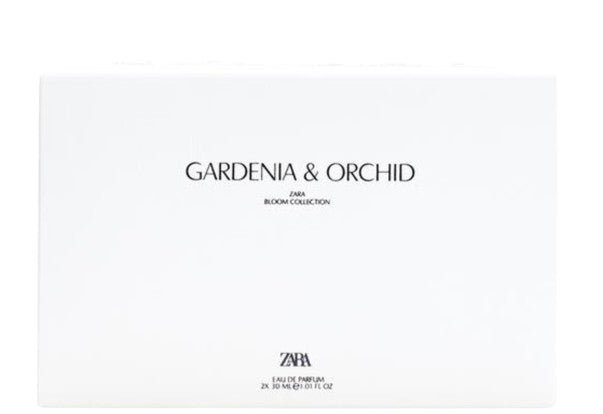 ZARA GARDENIA and ORCHID 2x30ml WOMEN'S PERFUME SET