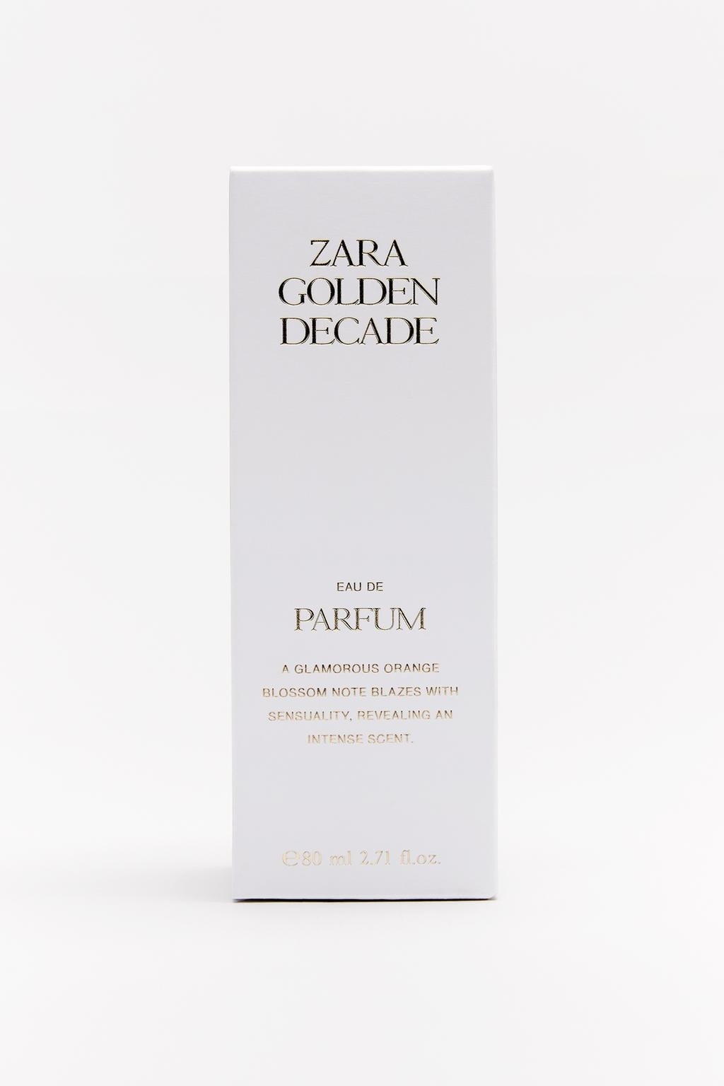 ZARA GOLDEN 80 ML WOMEN'S PERFUME ZARA GOLDEN 80 ML EAN (GTIN) 5907582655510