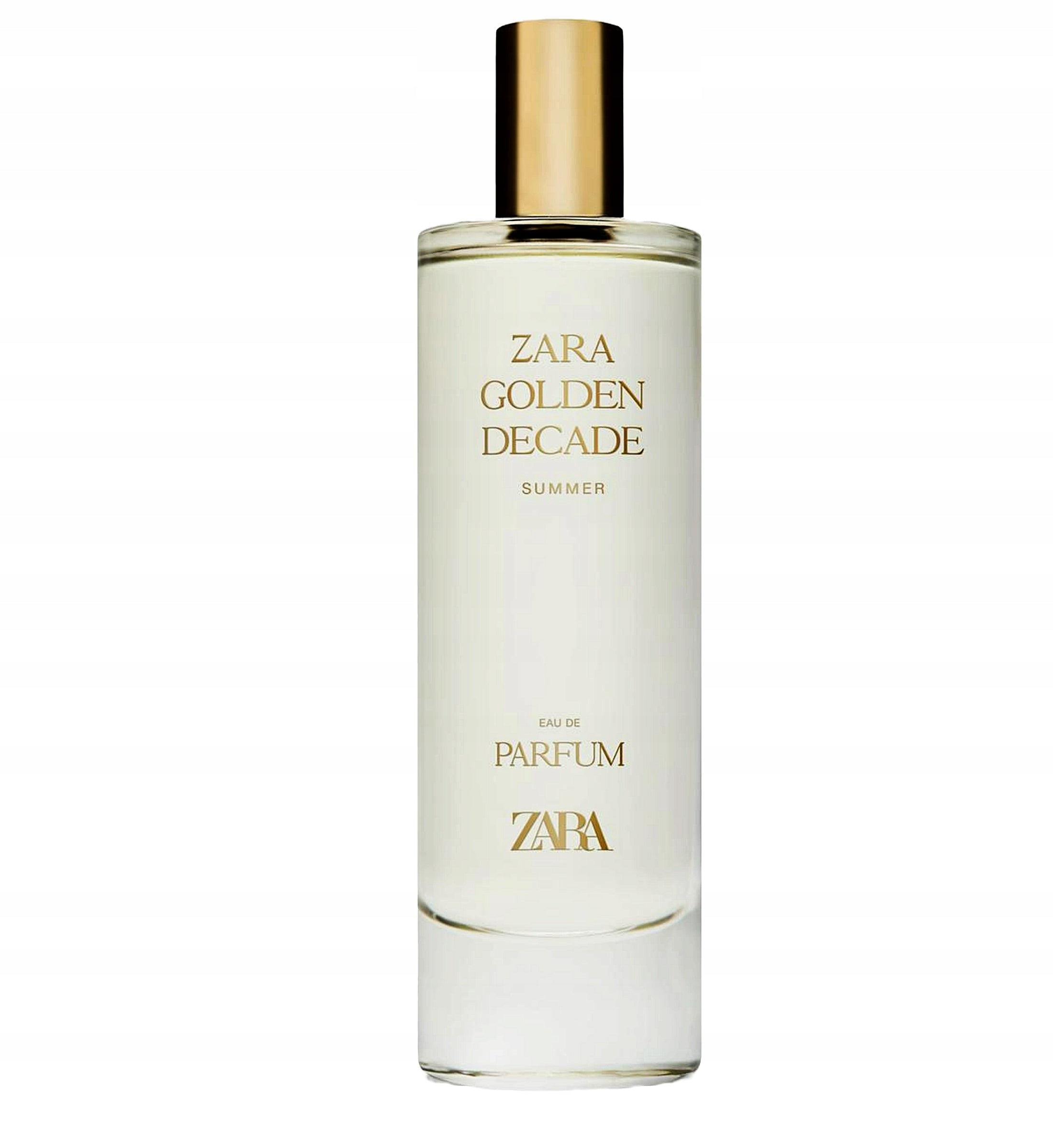 ZARA GOLDEN DECADE SUMMER 80 PERFUMES FOR WOMEN Manufacturer code zara