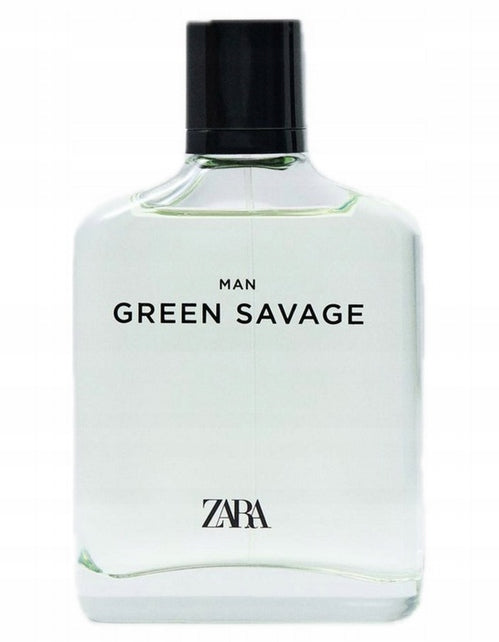 ZARA GREEN SAVAGE 100 ML EDT Eau de toilette male NEW LARGER CAPACITY