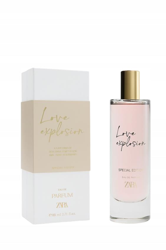ZARA Love Explosion 80 ml floral EDP Women's Perfume