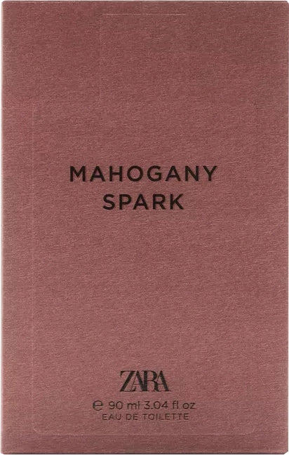 ZARA MAHOGANY SPARK 90ml MEN'S PERFUME Brand ZARA