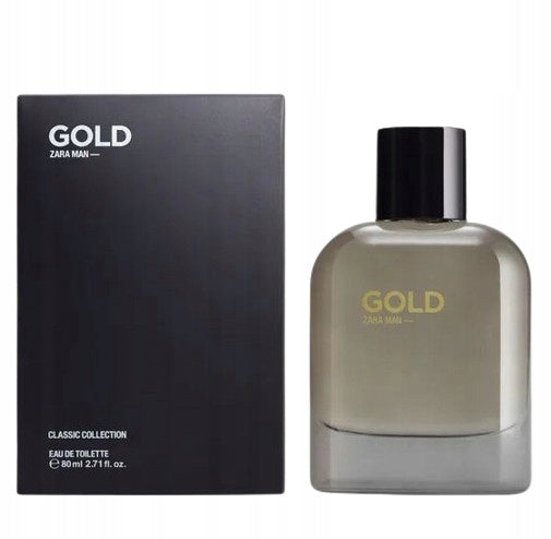 ZARA MAN GOLD 80 ML PERFUME FOR MEN