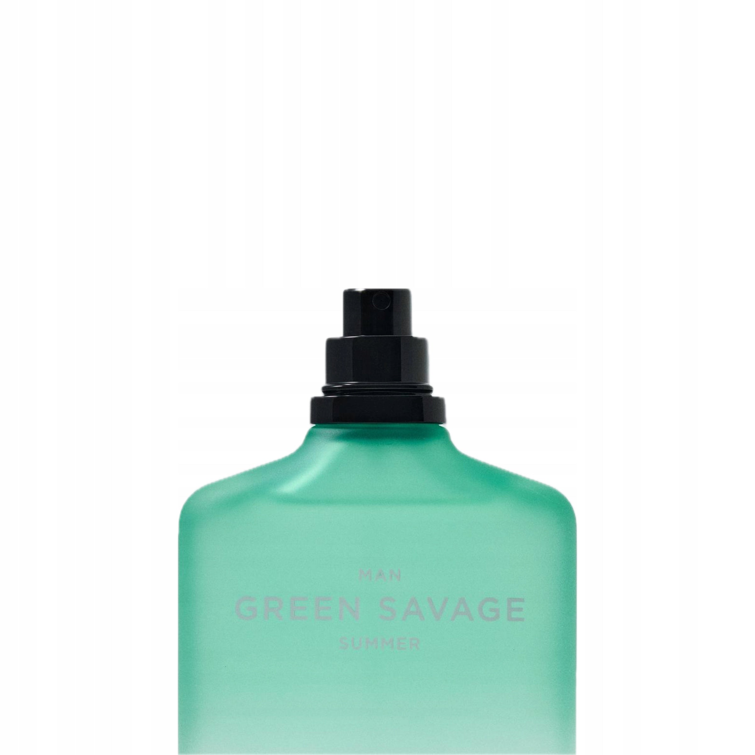 ZARA MAN GREEN SAVAGE SUMMER 100ml Packaging status original