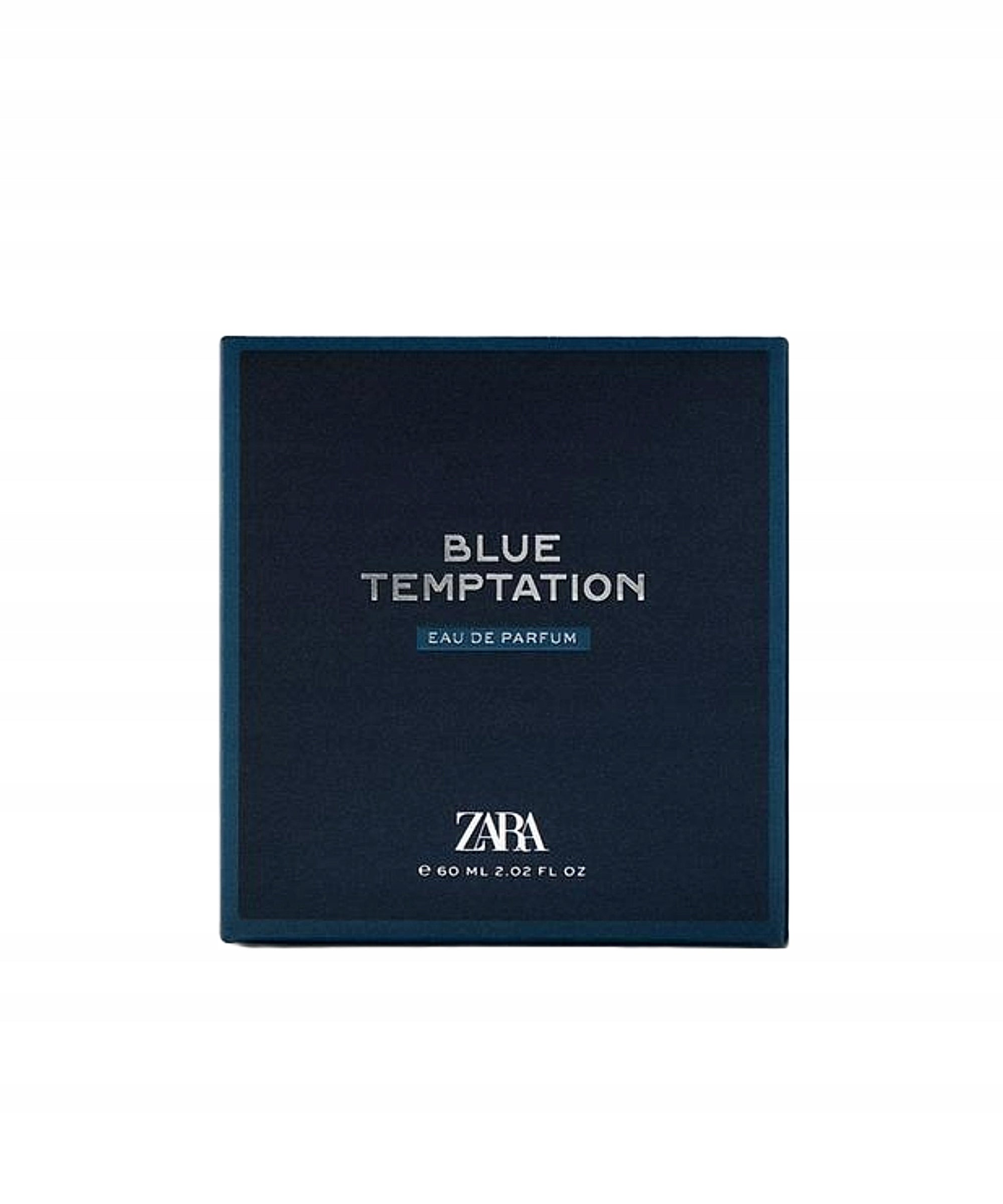 ZARA MEN'S PERFUME BLUE TEMPTATION EDP 60 ML Limited Edition Packaging status original