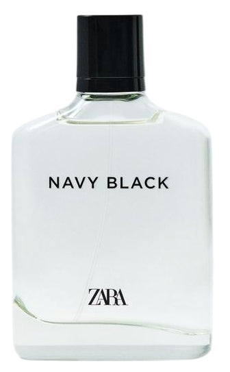 ZARA NAVY BLACK 100 ML PERFUME New larger bottle capacity