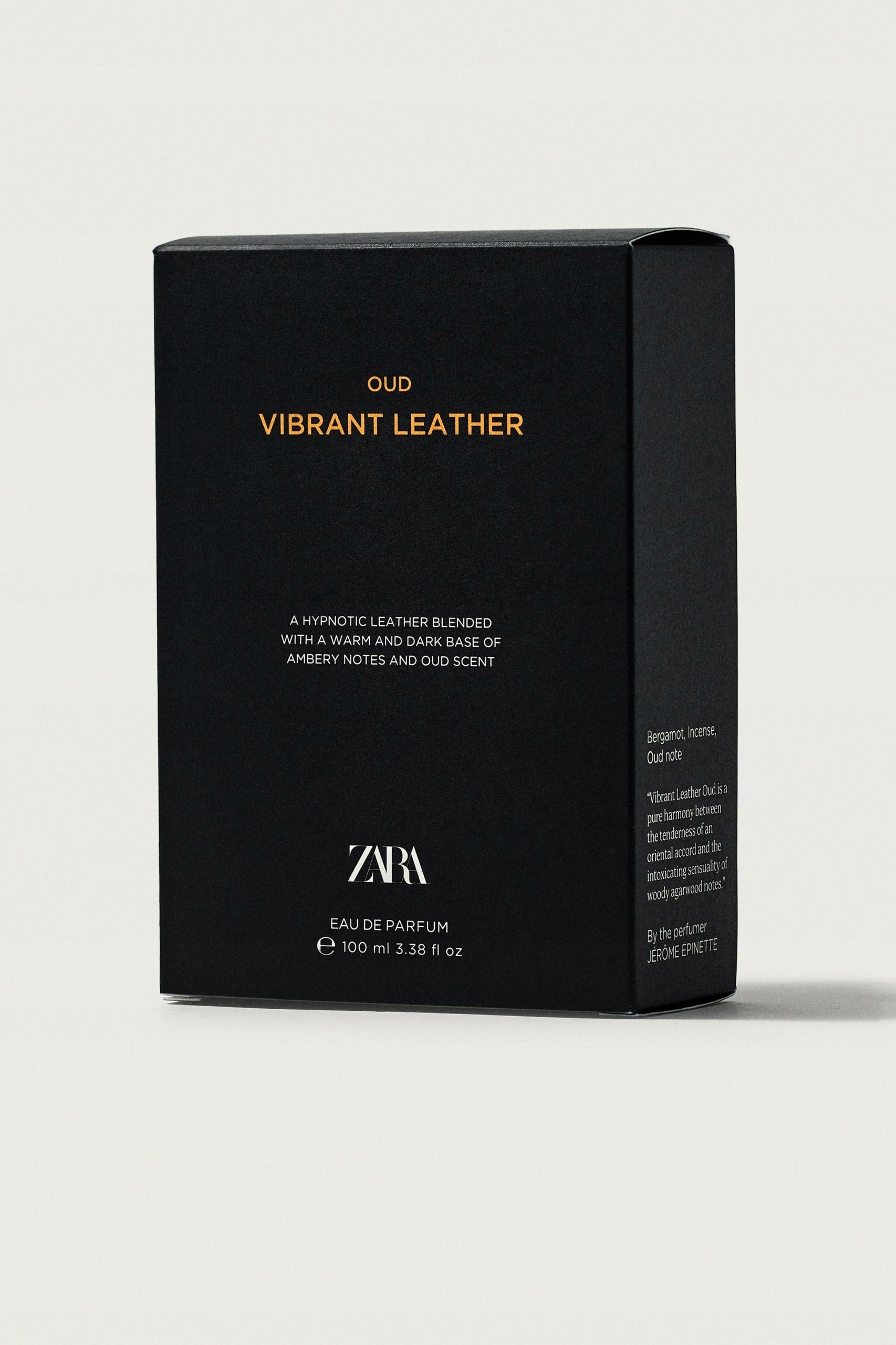 ZARA OUD VIBRANT LEATHER 100 ML PERFUME FOR MEN ZARA