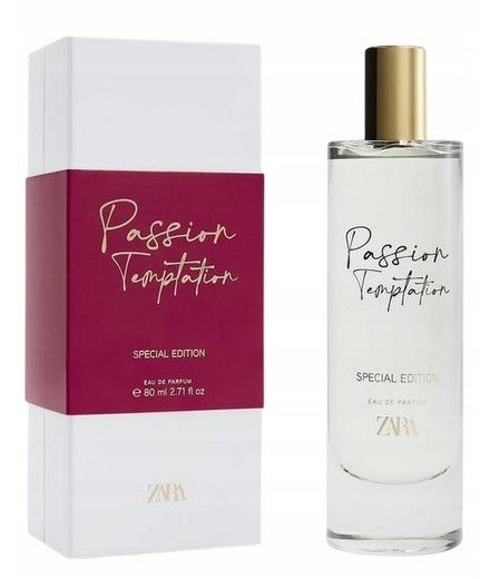 ZARA PASSION TEMPTATION SPECIAL EDITION 80 ML beautiful women's perfume Packaging status original
