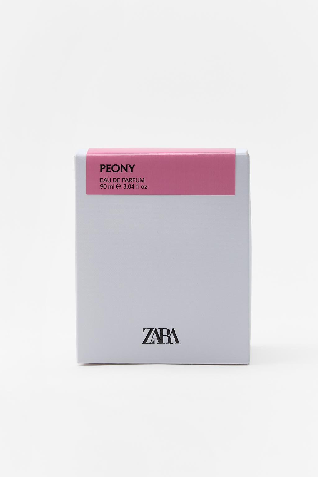 ZARA PEONY 90ML WOMEN'S PERFUME ZARA PEONY EAN (GTIN) 05908312075363