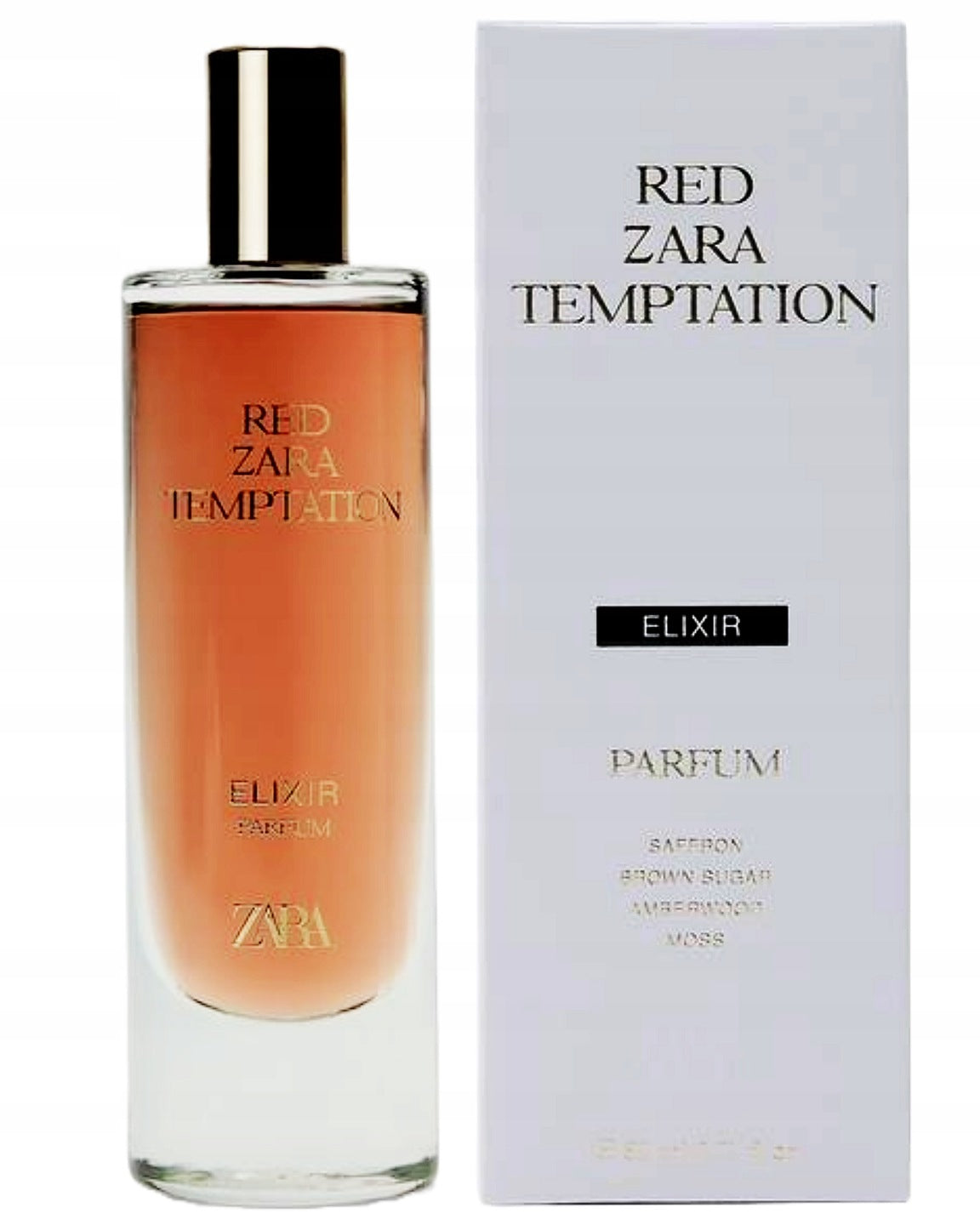 ZARA RED TEMPTATION ELIXIR PARFUM 80 ML WOMEN'S PERFUME ZARA RED TEMPTATION