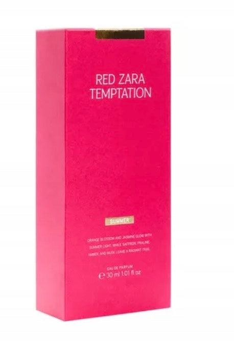 ZARA RED TEMPTATION SUMMER 30 ML FOR HER Manufacturer code zara