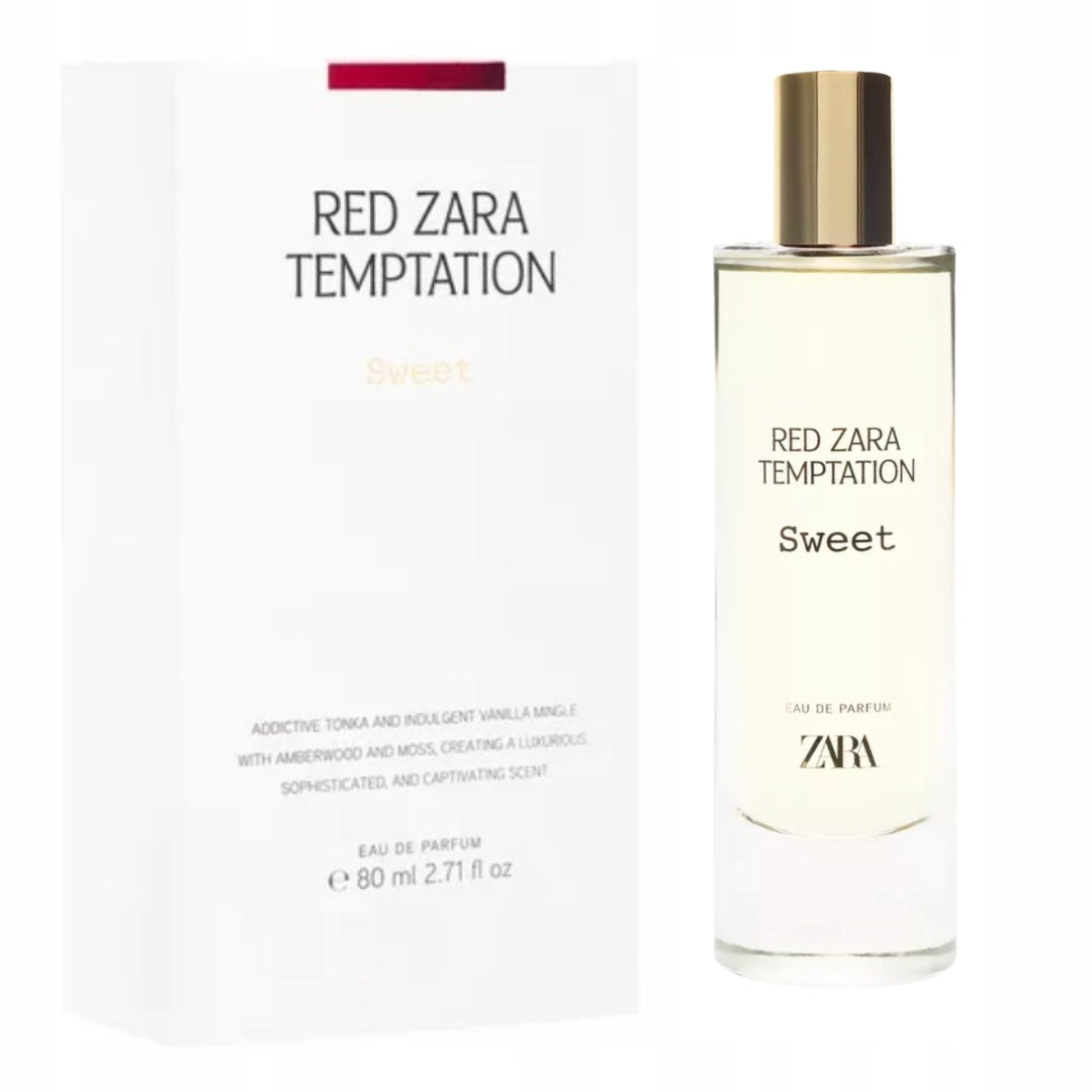 ZARA RED TEMPTATION SWEET 80ml EDP
