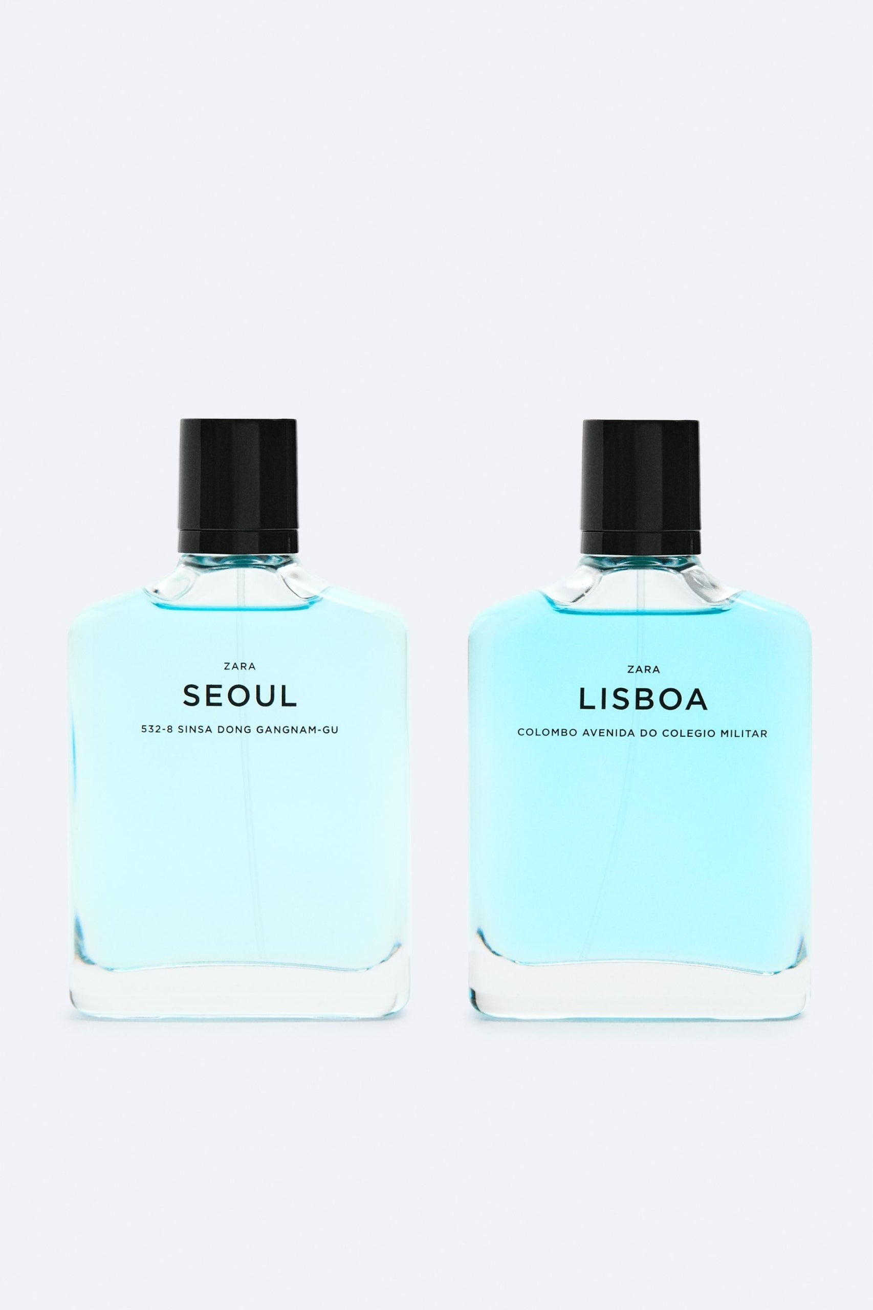 ZARA SEOUL & LISBOA 2 x 100 ML LARGER CAPACITIES! MEN'S PERFUME ZARA EAN (GTIN) 5903861660152