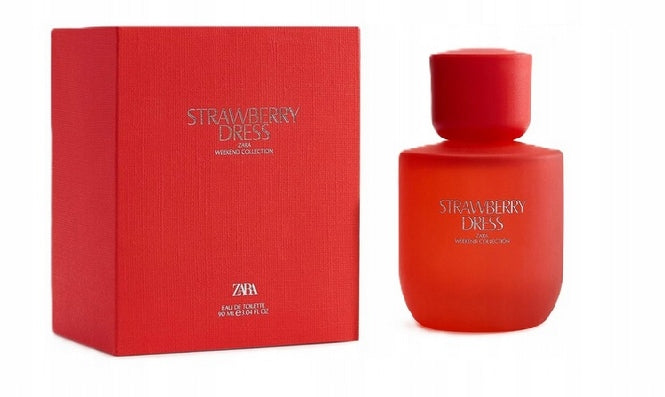 ZARA STRAWBERRY DRESS 90ml EDT Women's Perfume strawberry