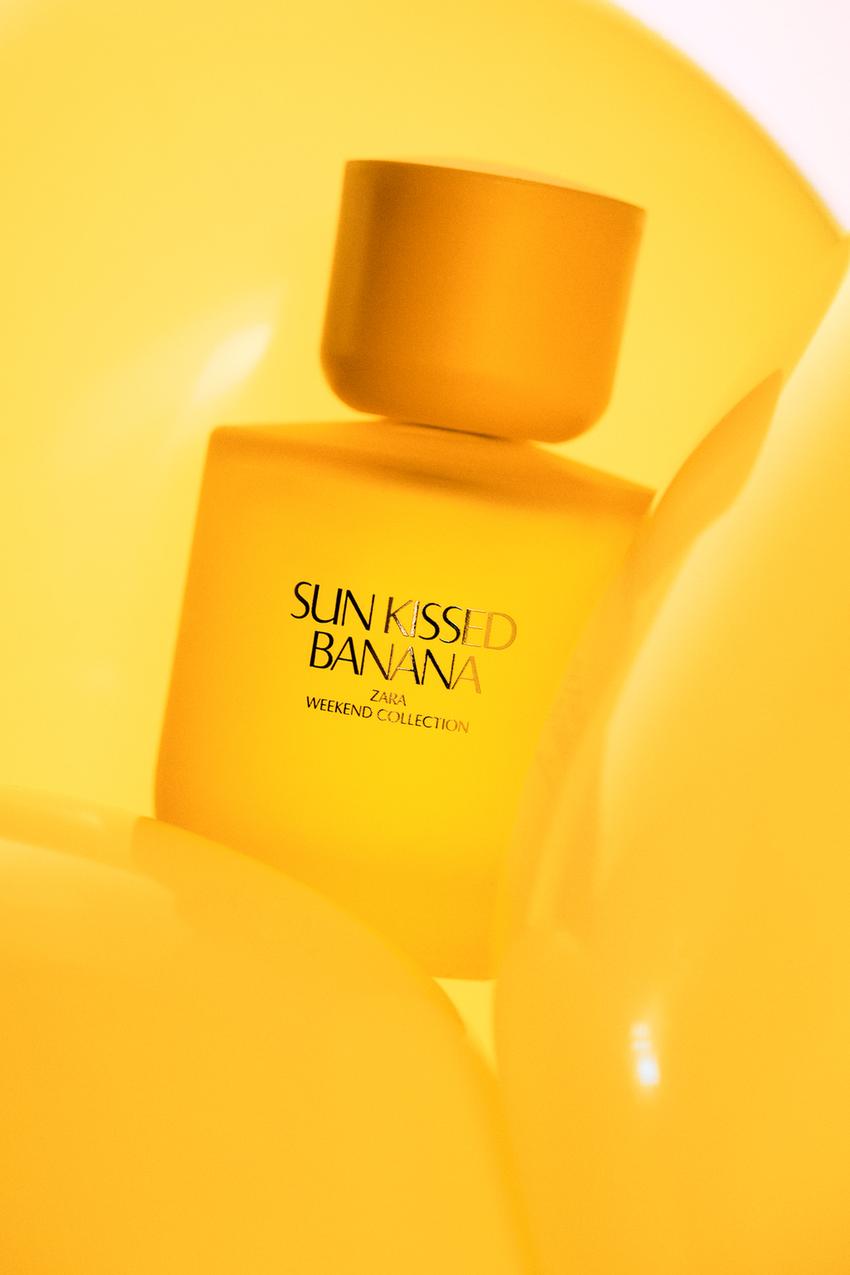 ZARA SUN KISSED BANANA EDT 90 ML perfume for women beautiful Brand Zarah