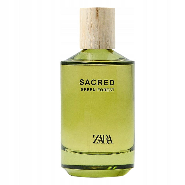 ZARA Sacred Green Forest Perfumed Water 100 ml EDP Male Packaging status original