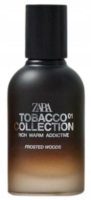 ZARA TOBACCO COLLECTION 01 FROSTED WOODS RICH WARM ADDICTIVE 30 ML EDP Men's