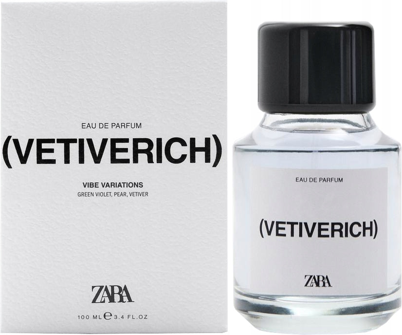 ZARA VETIVERICH 100 ML EDP FRAGRANCE FOR MEN ZARA VETIVERICH