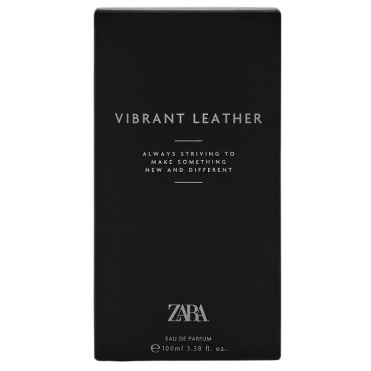 ZARA VIBRANT LEATHER 100 ML PERFUME FOR MEN ZARA Packaging status original