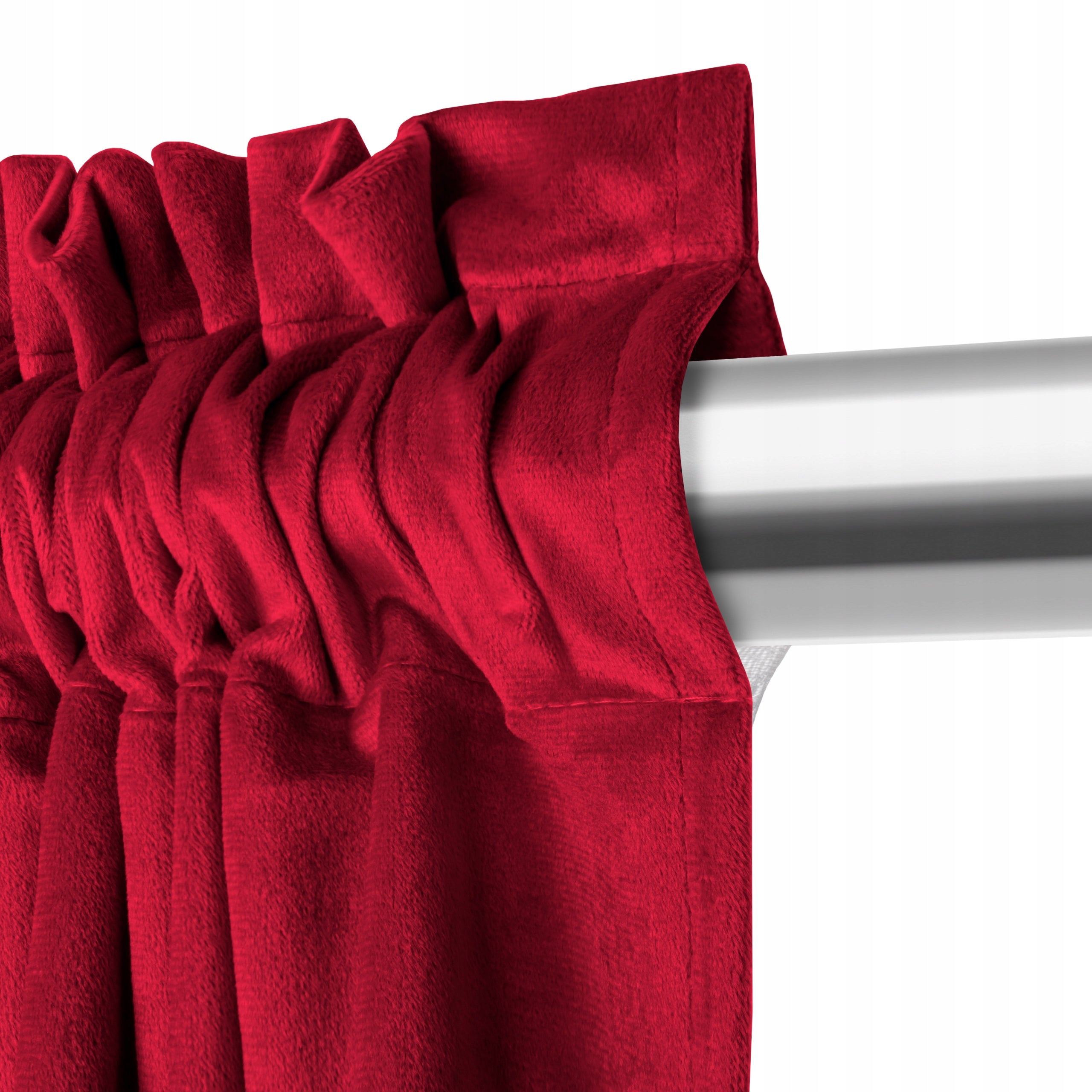 Veloursvorhang Soft Velvet 140x270 A566 - rot 