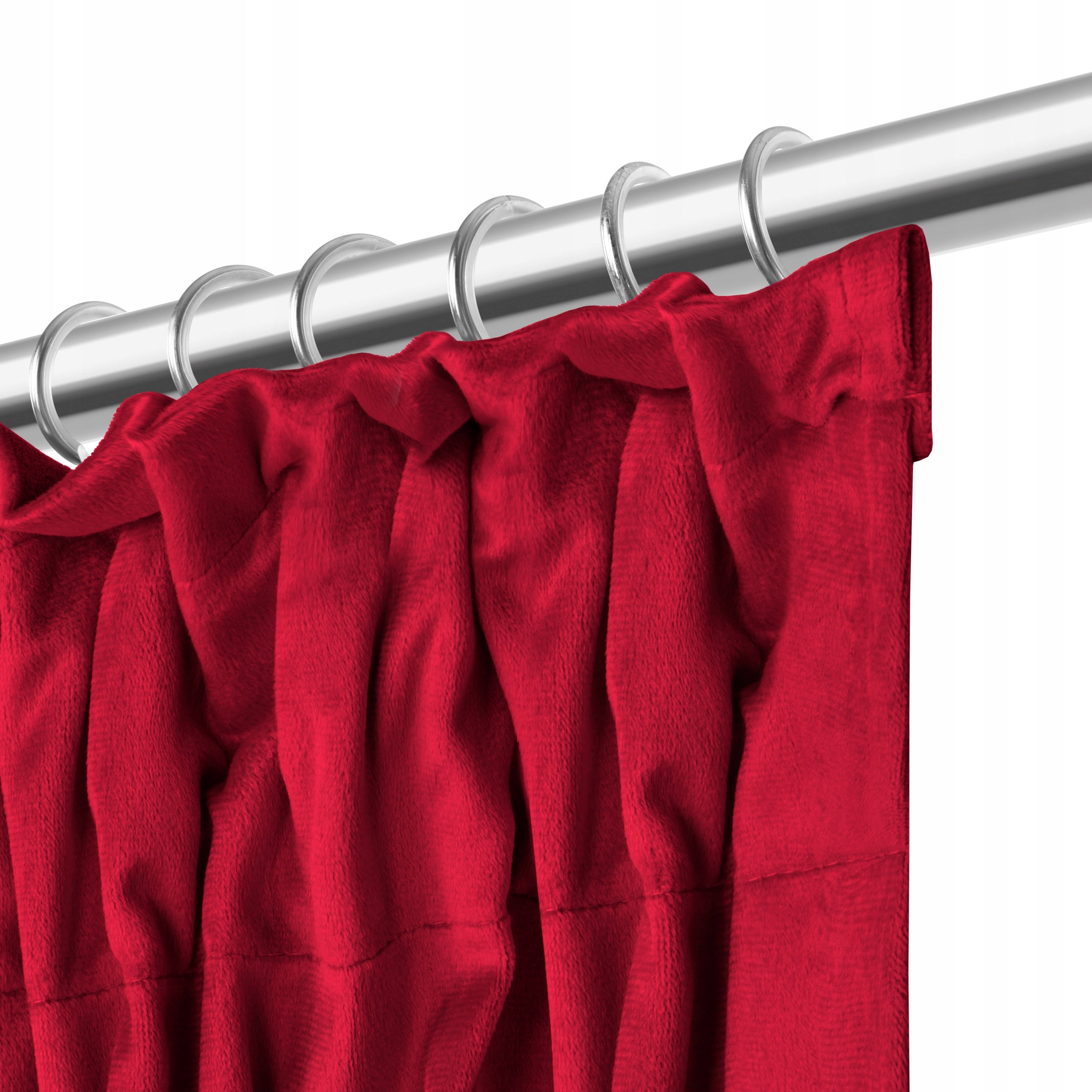 Veloursvorhang Soft Velvet 140x270 A566 - rot 