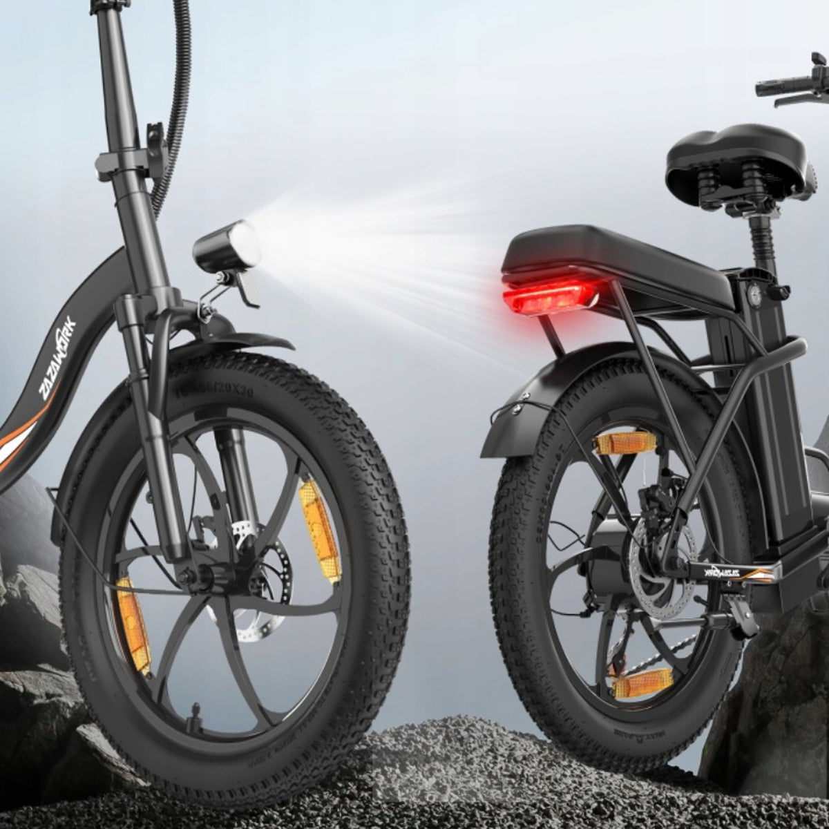 ZAZAWORK C16 2026 Electric Bike Folding 250W 48V 16AH 100km urban Frame size 16"