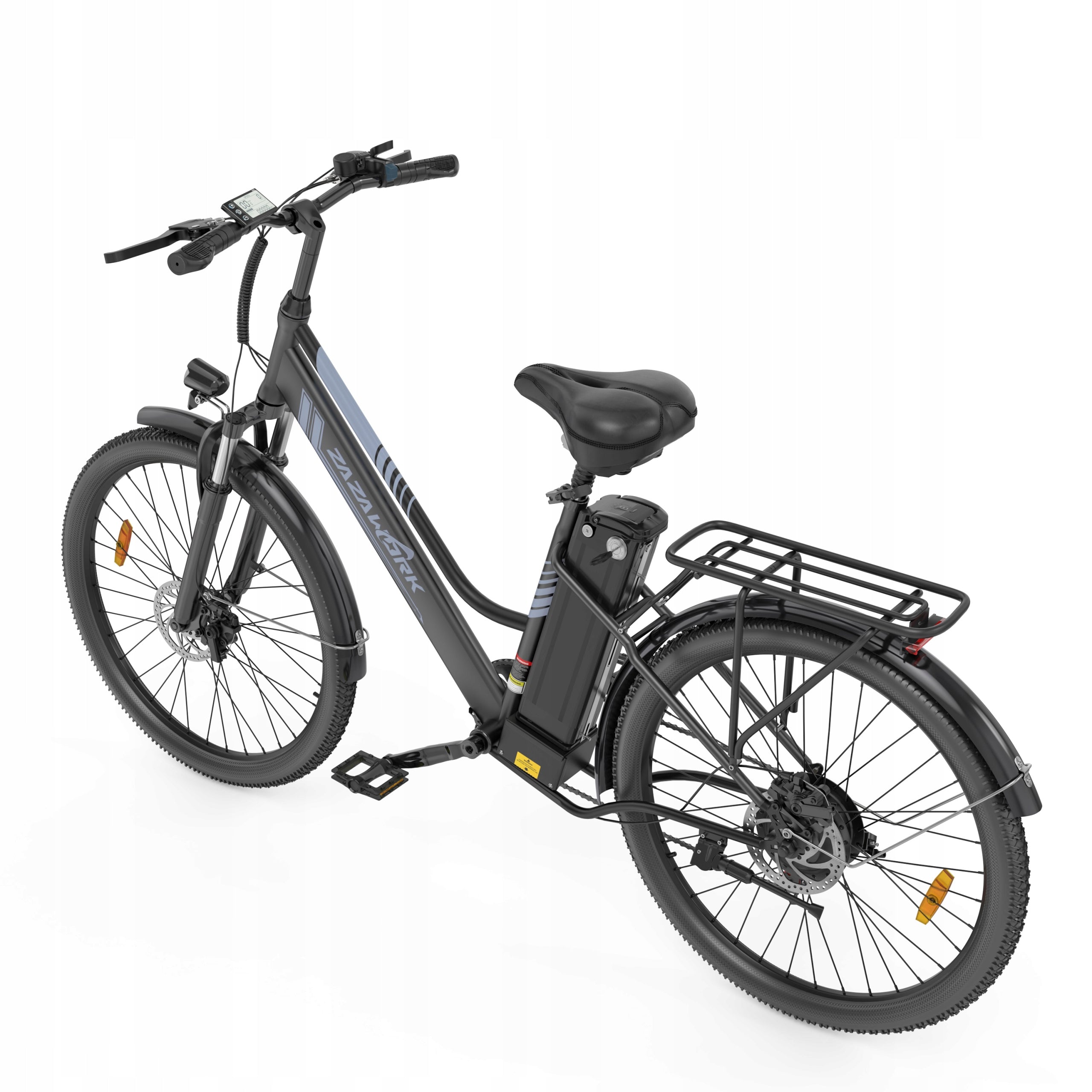 ZAZAWORK C26 PRO 2026 Women's Electric Bike 250W 20AH 720WH 120HP E-BIKE Brand ZAZAWORK