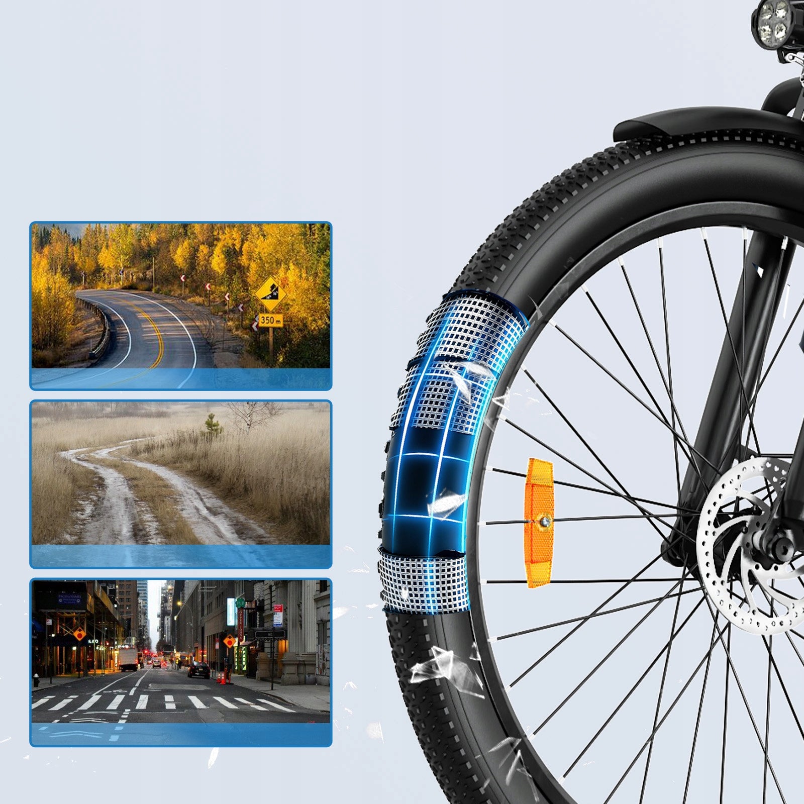 ZAZAWORK C28 2026 Electric Bikes 250W 36V 20AH 120HP Cruise Control Function Wheel size (") 29