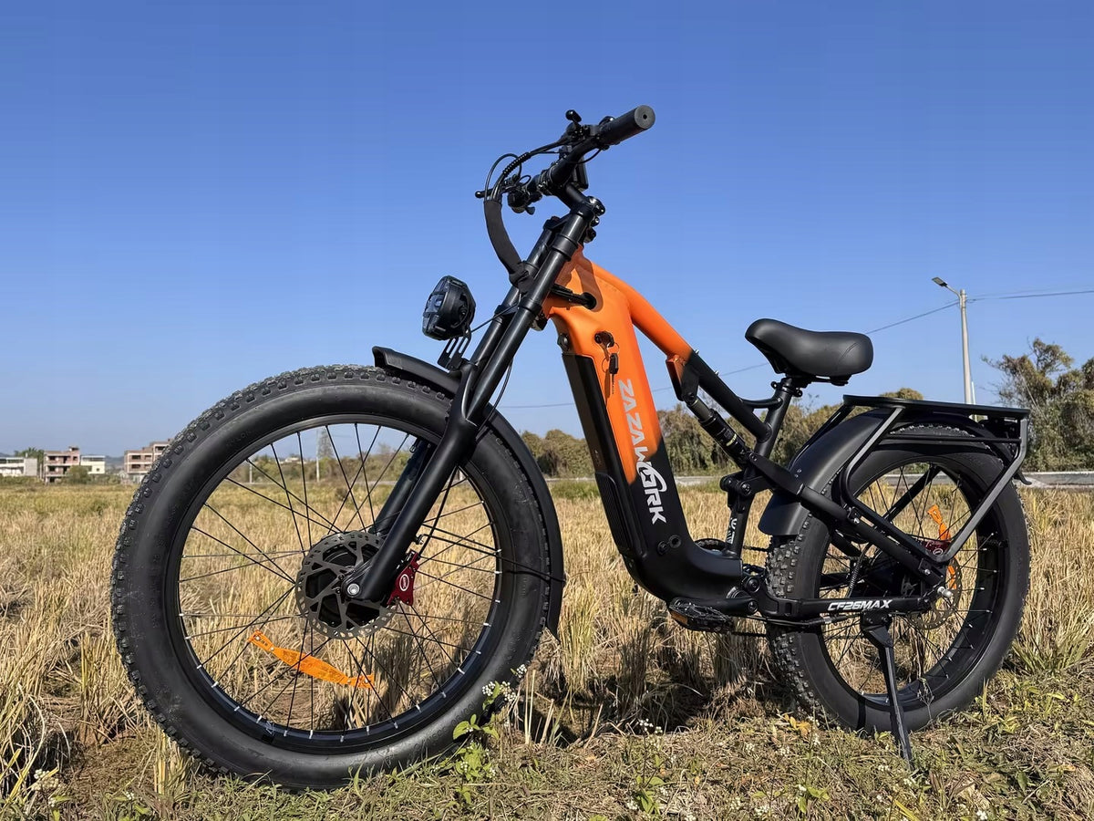 ZAZAWORK CF26 MAX Thick Tyres Electric Vehicle 2000W 48V25AH 50KM/H 150HP Manufacturer code 581740496930
