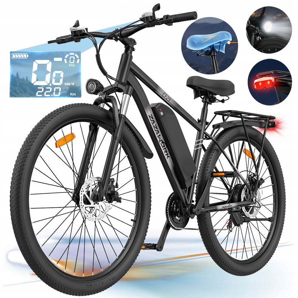 ZAZAWORK CF29 250W 48V15AH 29" Men's/Women's 21 Gear Electric Bike