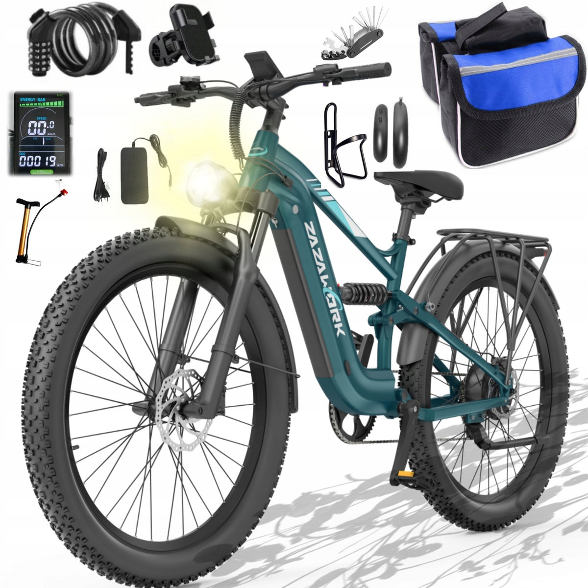 ZAZAWORK CF500 Off-road Electric Vehicles 1000W 48V 20AH 45km/h 120km
