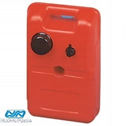Tragbarer Außenbord-Kraftstofftank Nuova Rade 8 mm, 12l, rot 
