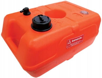 Tragbarer Außenbord-Kraftstofftank Nuova Rade 8 mm, 30l, rot 