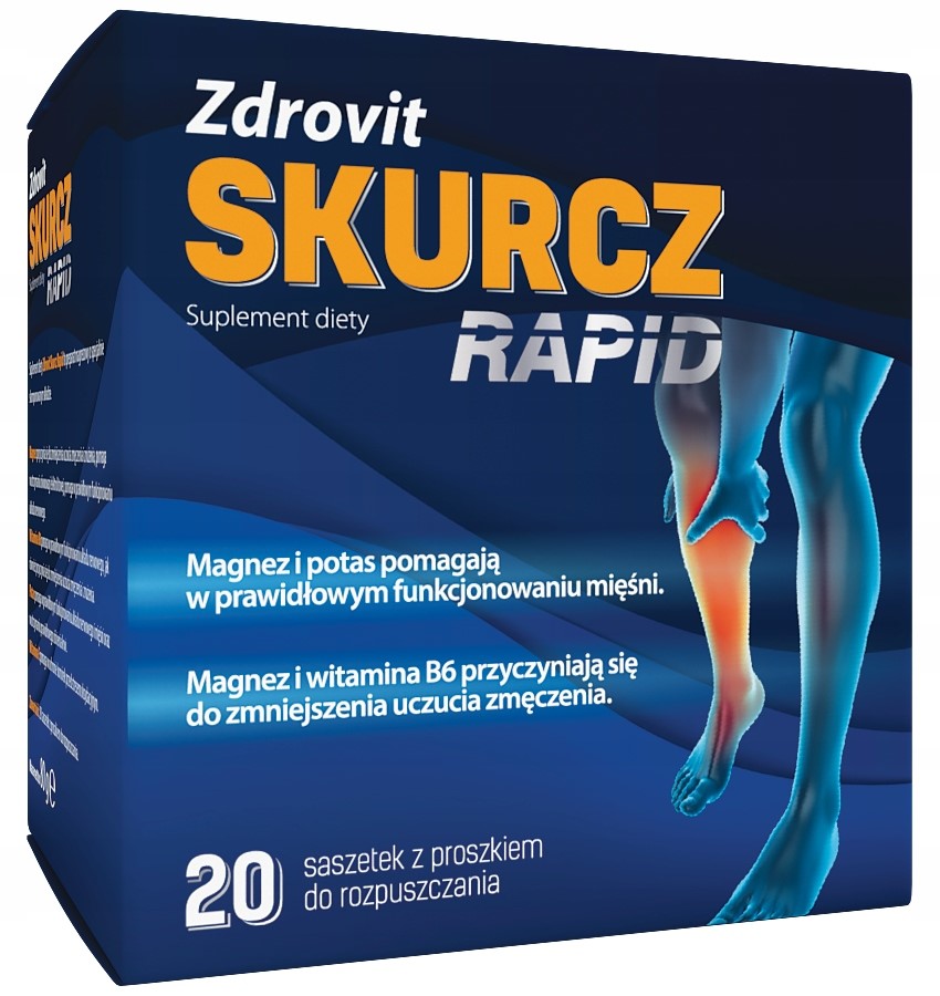 ZDROVIT Shrink Rapid magnesium potassium vitamin B6 20sz